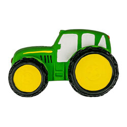 Territory Latex Squeaker Dog Toy - Green Tractor