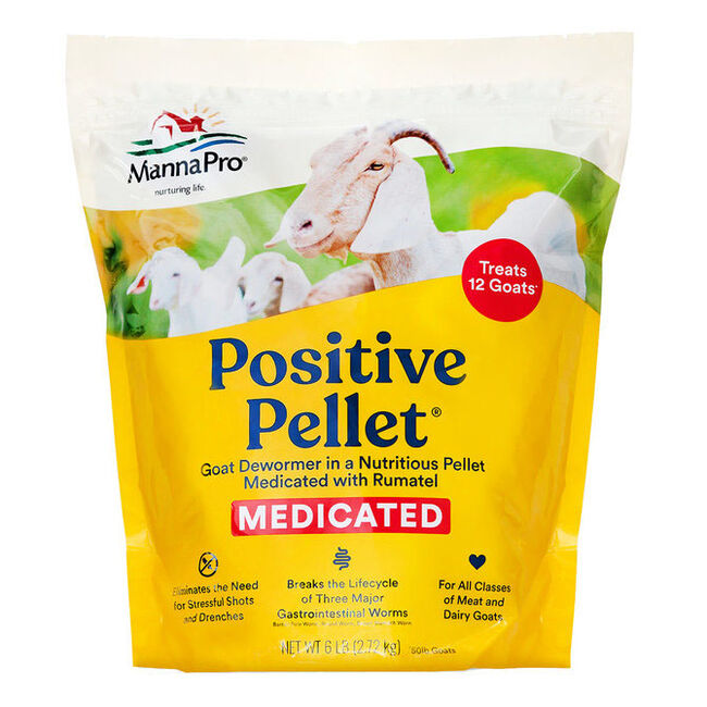 Positive Pellet Goat Dewormer 6 lb The Cheshire Horse
