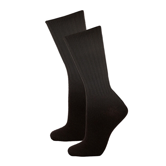 Janus Black Wool Unisex Socks image number null