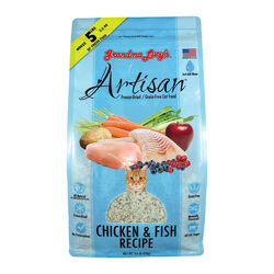 Grandma Lucy's Artisan Freeze-Dried Chicken & Fish Recipe for Cats