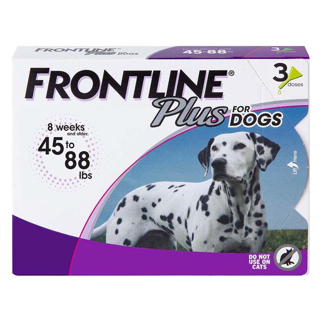 Frontline Plus Flea & Tick Treatment for Dogs image number null
