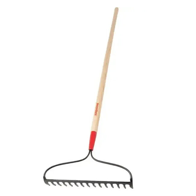 Razor-Back 15-Tine Steel Head Bow Rake image number null