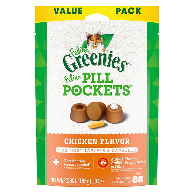 Greenies Feline Pill Pockets image number null