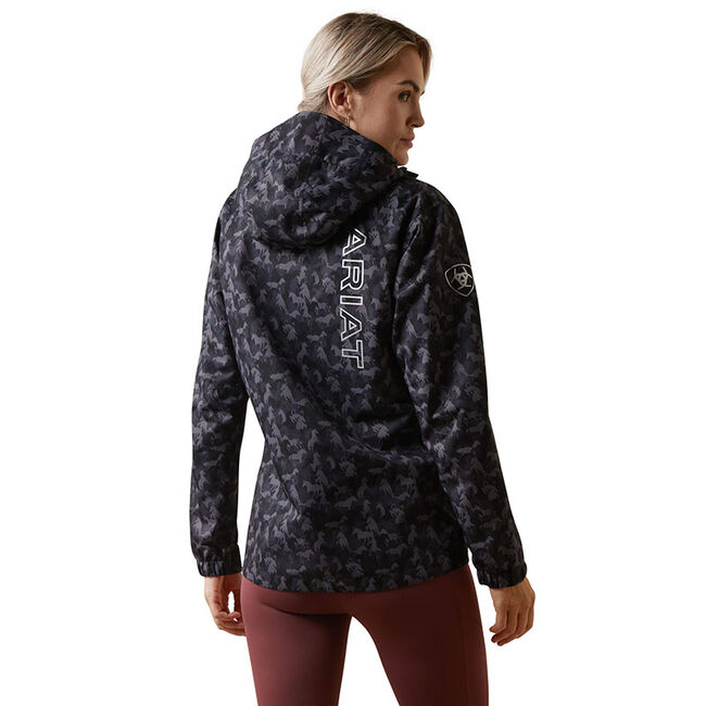 Ariat Women's Spectator Waterproof Jacket - Periscope Camo Horse image number null