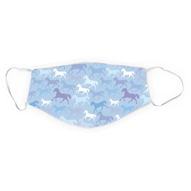 Dreamers and Schemers Face Masks - Horses and Unicorns Dreamy Dreams image number null