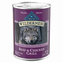 Blue Buffalo Wilderness Dog Food - Beef & Chicken Grill - 12.5 oz