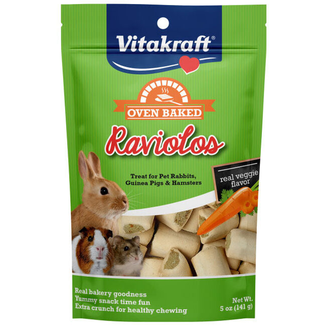 Vitakraft Raviolos - Treats for Rabbits, Guinea Pigs & Hamsters image number null