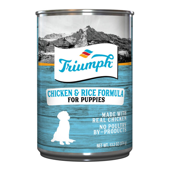 Triumph Puppy Food - Chicken & Rice Formula - 13.2 oz image number null