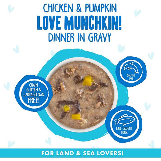 Weruva BFF OMG Cat Food - Love Munchkin! Chicken & Pumpkin Dinner in Gravy - 5.5 oz image number null