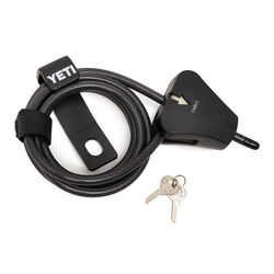 YETI Tundra Cooler Security Cable Lock & Bracket
