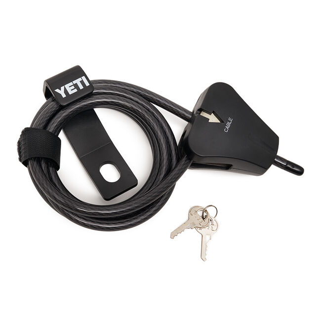 YETI Tundra Cooler Security Cable Lock & Bracket image number null
