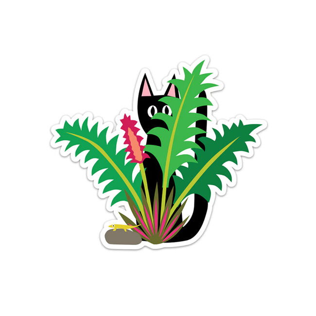 R. Nichols TropiCat Sticker image number null