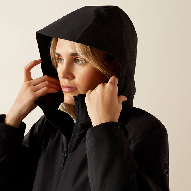 Ariat Women's Outer Banks Waterproof Jacket - Black image number null