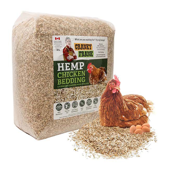 Cranky Frank Hemp Chicken Bedding - 20 lb image number null
