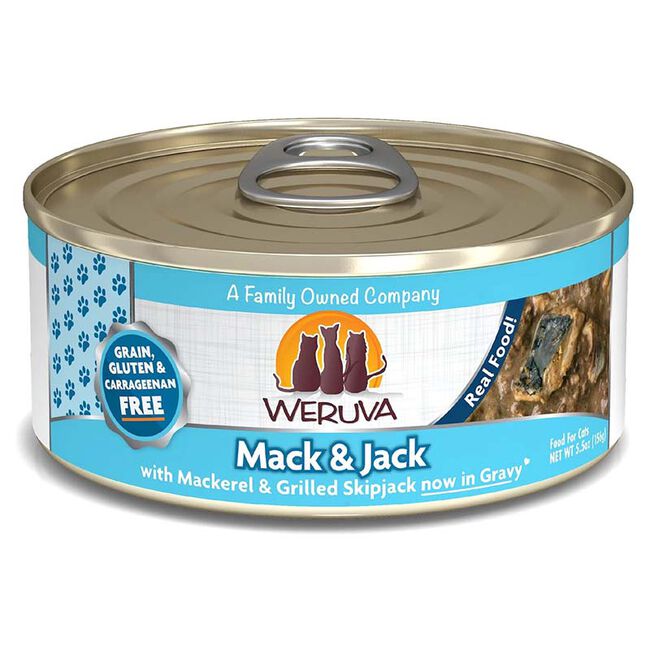 Weruva Classic Cat Food - Mack & Jack with Mackerel & Grilled Skipjack in Gravy image number null