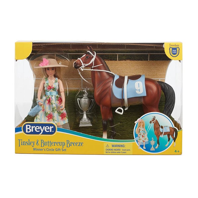 Breyer Tinsley & Buttercup Breeze Winner's Circle Gift Set image number null