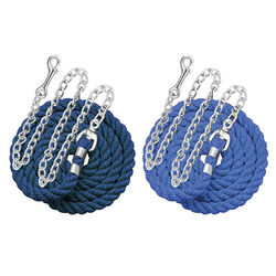 Perri's Leather Cotton Lead with Chain