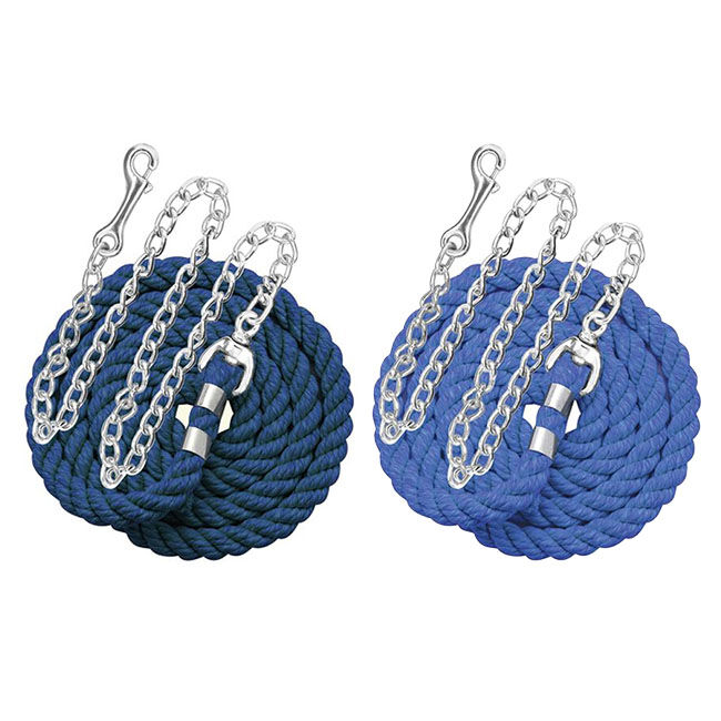 Perri's Leather Cotton Lead with Chain image number null