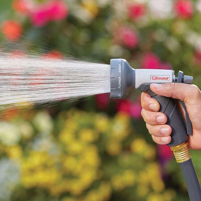 Gilmour 8-Pattern Plastic Hose Nozzle image number null