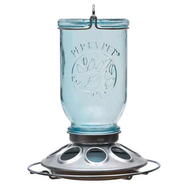 Perky-Pet Mason Jar Seed Bird Feeder image number null