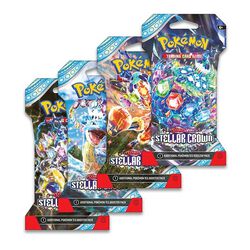 Pokemon Trading Card Game - Scarlet & Violet Stellar Crown Booster Pack - Single - Assorted