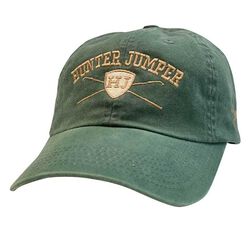 Stirrups Hunter Jumper Shield Cap - Green