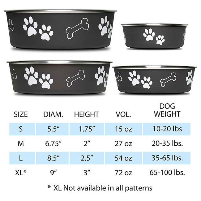 Loving Pets Bella Pet Bowl - Espresso image number null