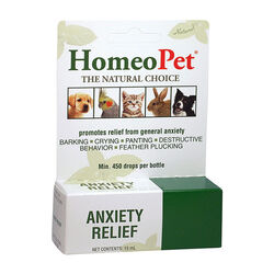 HomeoPet Anxiety Relief - Homeopathic Anxiety Support for Pets - 15 mL