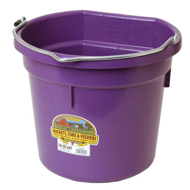 Little Giant DuraFlex Flatback Bucket - 20-Quart Capacity image number null