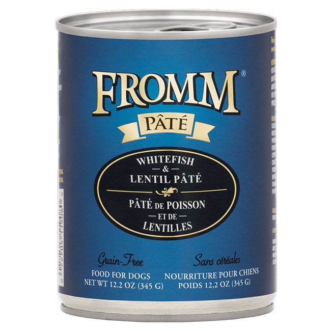 Fromm Dog Food - Whitefish & Lentil Pate - 12.2 oz image number null