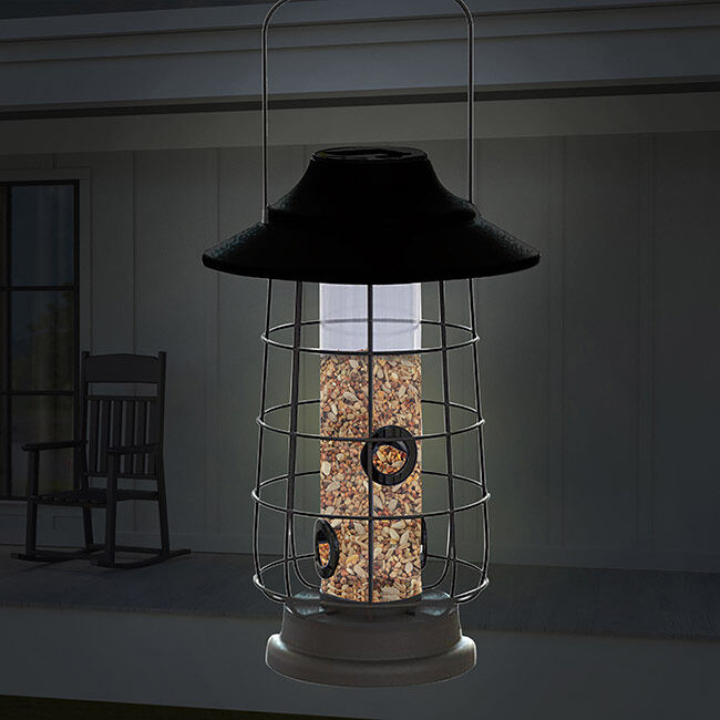 Audubon Park Modern Farmhouse Solar Tube Feeder image number null