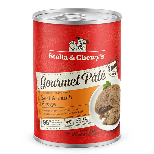 Stella & Chewy's Gourmet Pate for Dogs - Beef & Lamb Recipe - 12.5 oz image number null
