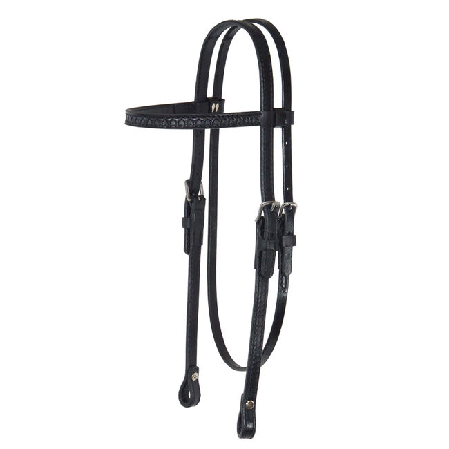 Circle Y Shell Browband Headstall image number null