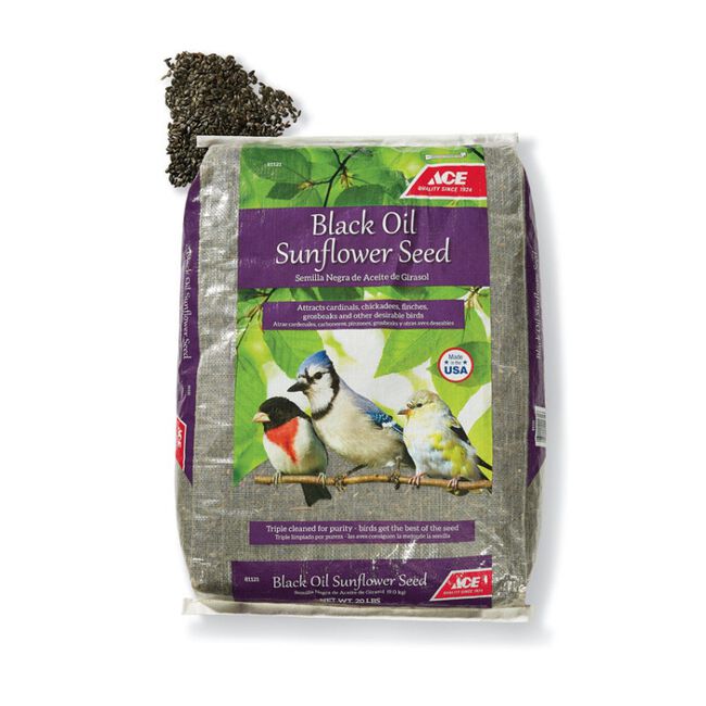Ace Hardware Songbird Black Oil Sunflower Seed Wild Bird Food The