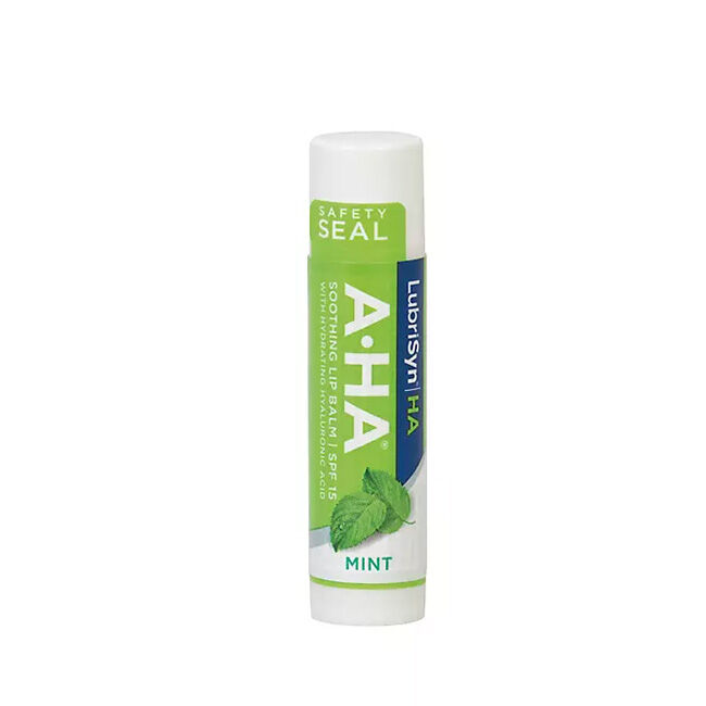 LubriSyn A-Ha! Lip Balm with SPF 15 - Mint Flavor - Closeout image number null
