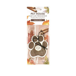 Pet House Candle Car Air Freshener - Pumpkin Spice