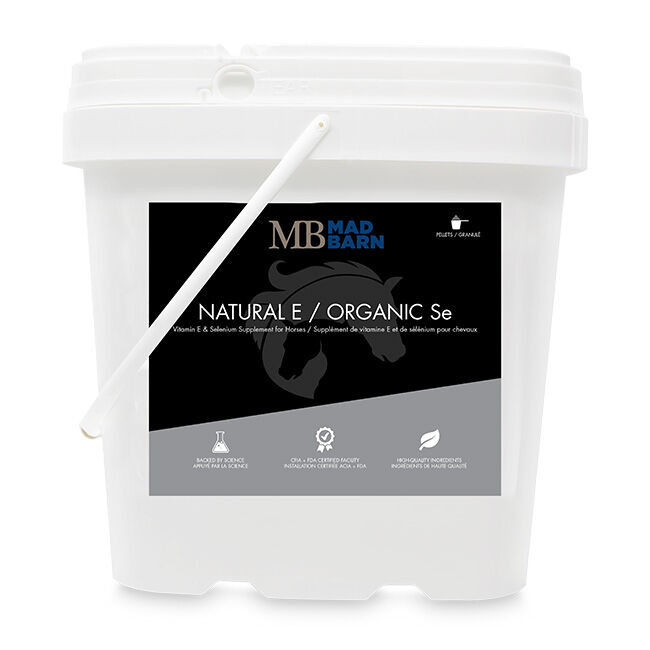 Mad Barn Natural E/Organic Se - Vitamin E & Organic Selenium Supplement image number null