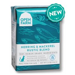 Open Farm Herring & Mackerel Rustic Blend Wet Cat Food 5.5 oz
