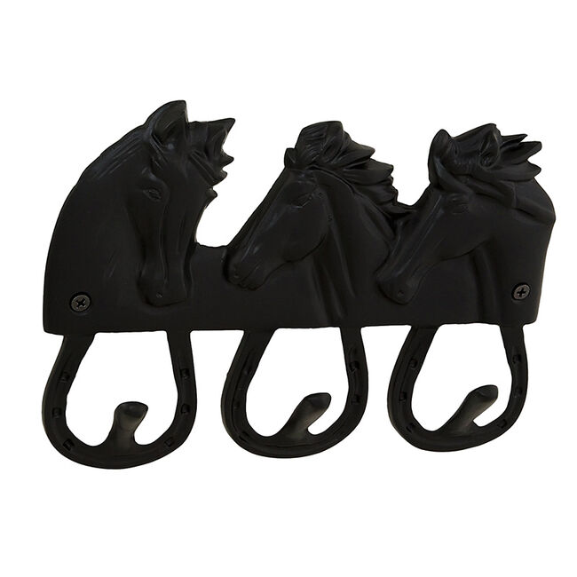 Horse Fare Horsehead Rack - Black image number null