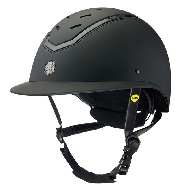 Charles Owen Kylo Helmet with MIPS - Wide Peak - Black Matte image number null
