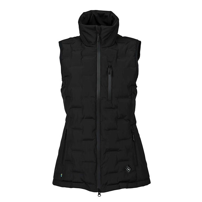 Back on Track Women's Katla Heated Puffer Vest - Black image number null