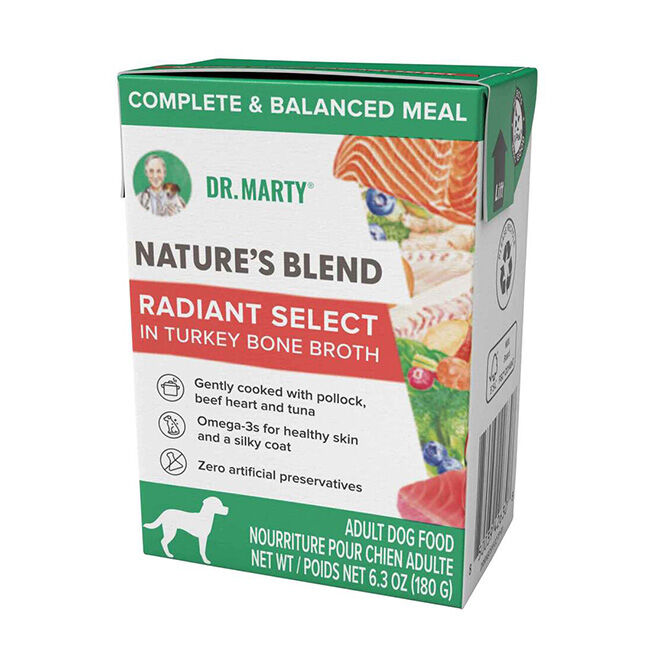 Dr. Marty Nature's Blend Radiant Select in Turkey Bone Broth - 6.3 oz image number null