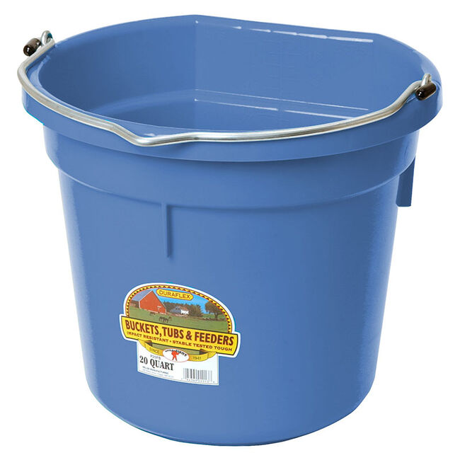 Little Giant DuraFlex Flatback Bucket - 20-Quart Capacity image number null