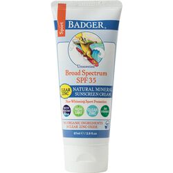 Badger SPF 35 Clear Zinc Sport Sunscreen