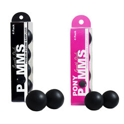 Pomms Smooth Style Premium Equine Ear Plugs - 4-Pack