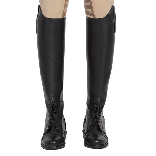 TuffRider Kids' Starter Back Zip Field Boots - Black image number null