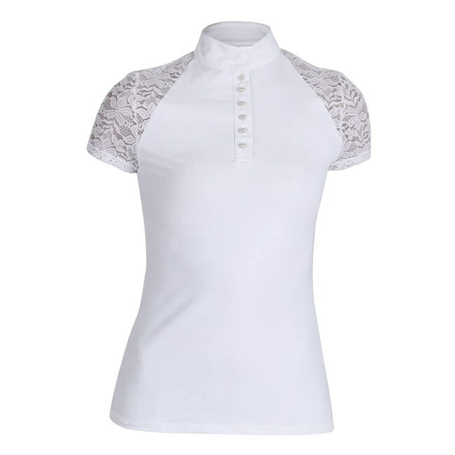 Shires Aubrion Women's Moorgate Show Shirt - White image number null