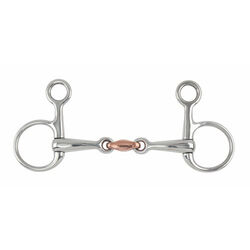 Shires Hanging Cheek with Copper Lozenge Stainless Steel