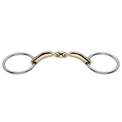 Herm Sprenger Novocontact Double-Jointed Loose Ring Bit