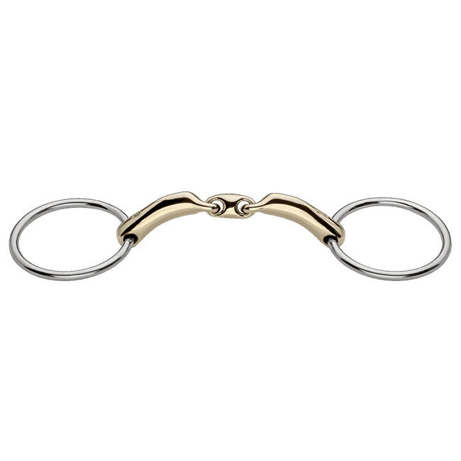 Herm Sprenger Novocontact Double-Jointed Loose Ring Bit image number null